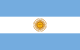Flag of Argentina national football team